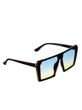 Γυναικεία Γυαλιά, Γυναικεία γυαλιά ηλίου μαύρα με μπλε - Kalapod.gr